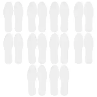 Walmart 20 Pairs of Outdoor Barefoot Shoe Liners Thin Shoe Insoles Inner Soles for Women Men Shoes offer