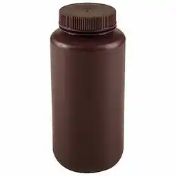 Walmart Lab Safety Supply Bottle,1000 mL,32 Oz,Wide Mouth,PK6 6FAN9 offer