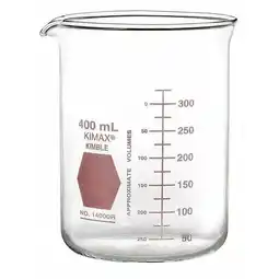 Walmart Kimble Chase Beaker,50 mL,53 mm H,42 mm Dia,PK12 14000R-50 offer