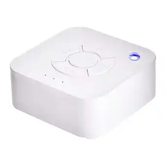 Walmart White Noise Machine Baby Sleep Sound Machine Plays 9 Sounds Kids Sleep Beauty Instrument White offer
