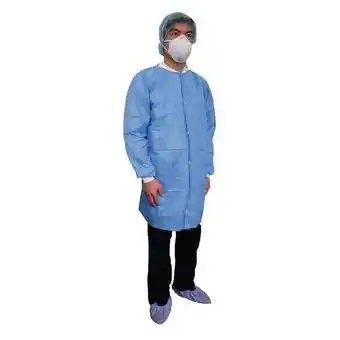 Walmart Condor Lab Coat,L,Blue,SMS 31TV08 offer