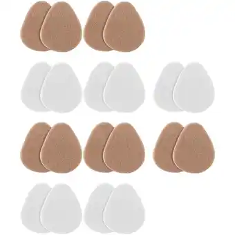 Walmart 10 Pairs Forefoot Pad High Heels Pads Shoe Inserts Felt Footpad of Cushion Girls Women's offer