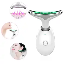 Walmart JAHY2Tech 3-In-1 Dual Chin Reducing Massage Device for Face, Neck and Body, Blue offer