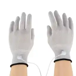 Walmart 1 Pair Tens Machine Conductive Electrode Massage Gloves Electrotherapy Wires, Massage Gloves L offer
