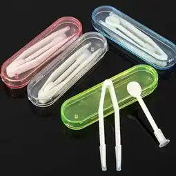 Walmart Fairnull Contact Lens Inserter Remover + Soft Tip Tweezers + Case Hygienic Nursing Kit offer