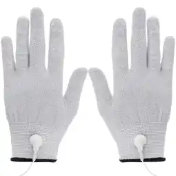 Walmart Dr.LPCGF Electrode Massage Glove for Electrotherapy Irritation Current Gloves (1 Pair ) offer