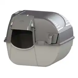 Walmart Omega Paw Easy Fill Roll 'N Clean Self Cleaning Litter Box Regular Size offer