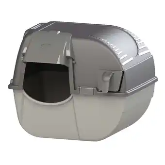 Walmart Omega Paw Easy Fill Roll 'N Clean Self Cleaning Litter Box Regular Size offer