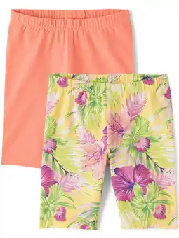 Walmart The Children's Place Big Girls Pull-On Bike Short, 2-Pack, Sizes XS-XXL offer