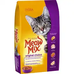 Walmart Meow Mix Original Choice offer