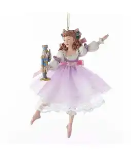 Walmart Kurt Adler Nutcracker Suite Clara Ornament offer