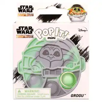 Walmart Pop It! Mini - Star Wars - Grogu offer