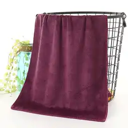 Walmart Giyblacko Bath towels 1PC Bathing Towel Shower Absorbent Superfine Fiber Soft Comfortable Bath Towel offer