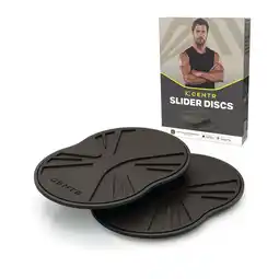Walmart Centr By Chris Hemsworth Slide Discs for At-Home Core Workout, Black, 2-Pack + 3-Month Membership offer