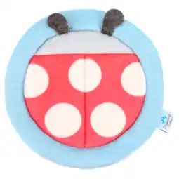 Walmart Blooming Bath Scrubbie 7 Washcloth, Newborn and Baby, Ladybug offer