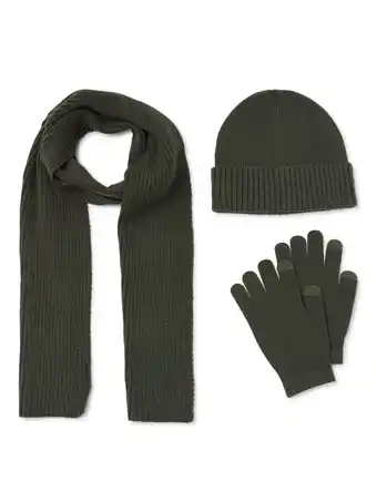 Walmart Time and Tru Women's Beanie, Scarf, and Touch Gloves Set, 3-Piece offer