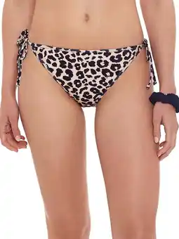 Walmart Hit Rewind Junior's Side Tie Bikini Bottom with Scrunchy offer