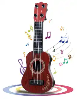 Walmart Fixdono Kids Toy Ukulele Guitar for Toddler, 4 Strings Musical Instruments Educational Toys, 10 offer
