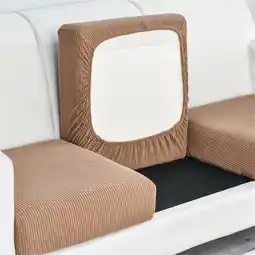 Walmart Cushion Sofa Seat Cover Tightly Wrapped Protection Plush Fiber Living Room offer
