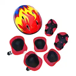 Walmart Cglfd 7Pcs Set Children Kids Helmet Knee Elbow Pad Cycling Skate Bike Protecs offer
