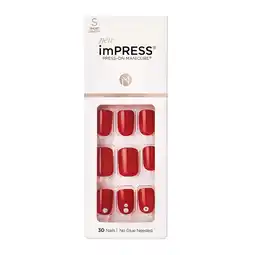 Walmart KISS imPRESS Press-on Manicure - Kill Heels, Short offer