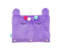 Walmart Pen+Gear Unicorn Binder Pouch, Purple, Size: 10” (W) x 7.25” (H) offer