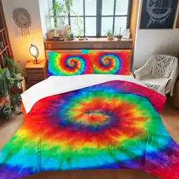 Walmart Sleepwish 3 Pieces Mushroom Full Decoration Comforter Set Pastoral Bedding Set offer