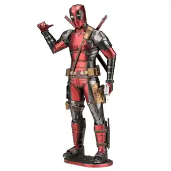 Walmart Metal Earth 3D Metal Model Kit - Marvel Deadpool offer