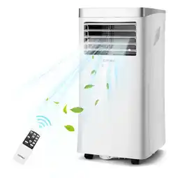 Walmart Costway 5000 BTU (8000 BTU ASHRAE) Portable Air Conditioner 3-in-1 Air Cooler with Remote Control offer