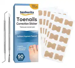 Walmart Ingrown Toenail Correction Kit, 50-Piece with Toenail File & Lifter offer
