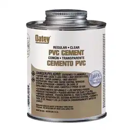 Walmart Oatey 31015 Solvent Cement, 32 oz, Can, Liquid, Clear offer