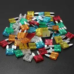 Walmart ASKMZ 60PCS Auto Blade Fuses Kit 5-30A Assorted Standard Mini Car Truck Fuse offer