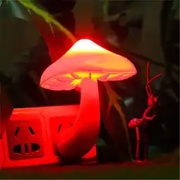 Walmart Aufmer Colorful Energy Saving LED Night Light Sensor Control Lamp Bedside Wall✫20% off New 2024 offer