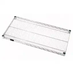 Walmart Quantum Storage 2430C Wire Shelf, Chrome - 24 x 30 in offer