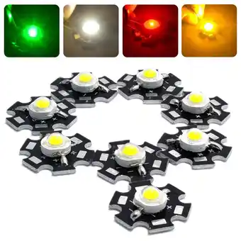 Walmart Fairnull 20mm 3W High Power 270LM LED Chip Light Emitter Bulb Lamp Luminous Diode Bead offer