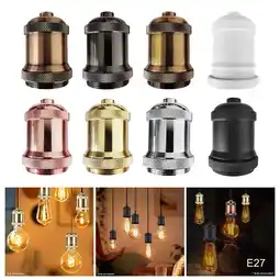 Walmart Fairnull Retro Aluminum E27 Ceiling Lamp Holder Pendant Light Socket Decorative Accessory offer