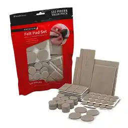 Walmart MinnARK Premium Felt Furniture Pads - 133 Pc - Oatmeal offer