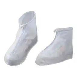 Walmart ViYW Portable Adult and Child Slip Pvc Thickened Oversized Shoe Covers offer