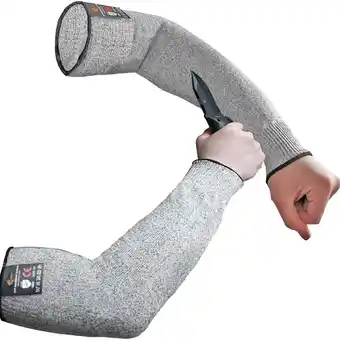 Walmart Fairnull 1Pc Level 5 HPPE Cut Resistant Anti-Puncture Work Protection Arm Sleeve Cover offer