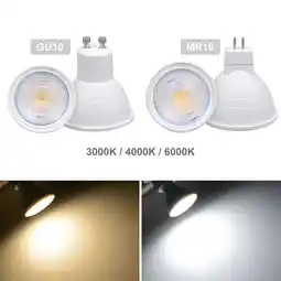 Walmart Fairnull 5W 220V MR16/GU10 High Brightness Cup LED Light Bulb Home Hotel Spotlight Lamp offer