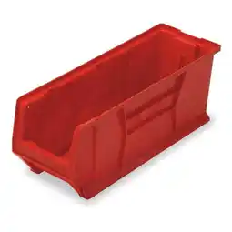Walmart Quantum Storage Systems Bin,Red,Polypropylene,9 in QUS951RD offer