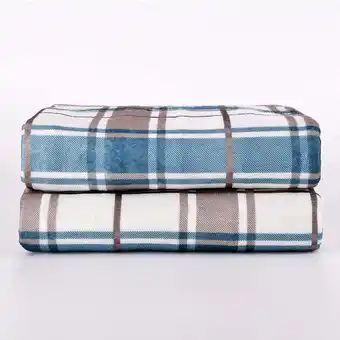 Walmart FRSASU Clearance Cozy Soft Flannel Electric Heated Winter Blanket Blanket Electric Heated Soft offer