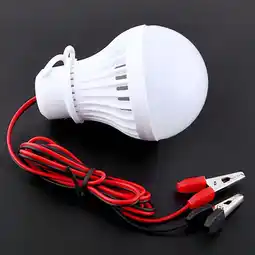 Walmart Fairnull Portable 12V 5W LED Bulbs for Camping Solar Hunting Emergency Clip Light offer