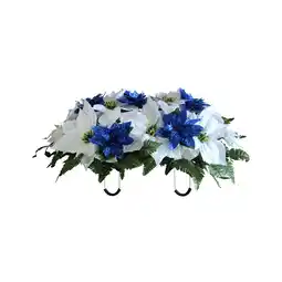 Walmart YMUQEIGH Deals The Flower Saddle Arrangement Of Cemetery Tombstones Is Used For Tomb Decoration offer