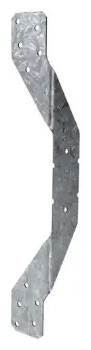 Walmart Simpson Strong-Tie 10.44 in. H X 1.53 in. W 18 Ga. Steel Hurricane Tie offer