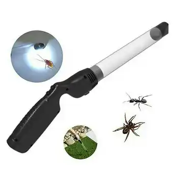 Walmart Lycxbfjia Powerful Handheld Bug Vacuum Insect Spider Pest Bee Catcher With Led Light Tool offer
