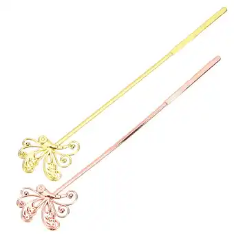 Walmart 2 Pcs Melted Wax Stamp Sticks Sealing Stirrer Rod Mixing Tweezers Stainless Steel Stirring offer