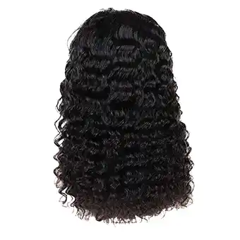 Walmart potrochi Deals Lace Front Human Hair Wigs Pre Plucked 150% Density Remy Curly offer
