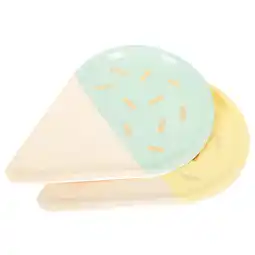 Walmart 16pcs Ice Cream Plates Paper Plates Dessert Cake Plates Ice Cream Party Plates offer