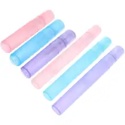 Walmart Raindrops Travel Size Spray Bottle Transparent Pink 6Pcs 12x0.6x0.6in offer